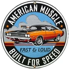 VINTAGE AMERICAN MUSCLE PORCELAIN SIGN SERVICE STATION MOPAR OIL GAS IMPALA