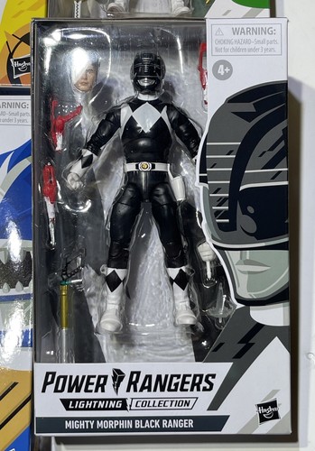 Set of 4 Power Rangers Lightning Collection Yellow Green Blue Black 6” Figures - Picture 6 of 8