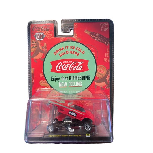 M2 Machines Coca Cola 1969 Chevrolet Camaro Z/28 Funny Car CHASE 1/750 - Picture 1 of 4