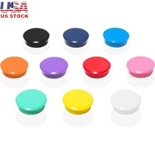 Strong Mini Fridge Magnets Heavy Duty Whiteboard Locker Office School 10 Pack US