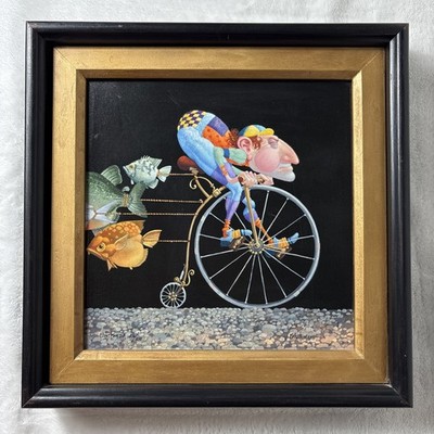 James Christensen ''Resistance Training'' Signed Numbered Giclee Canvas 256/55