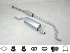 Auspuff SET für Alfa Romeo Mito (955) 1.4 Mitteltopf + Endtopf + Anbauteile 