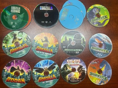 Godzilla DVD Lot 12 Rodan King Kong vs Godzilla Mothra Monster Wars Kaiju
