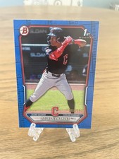 2026 Bowman Dauri Fernandez 1st Bowman base - blue *scorebook*  /150  Guardians