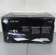 HP 2140 Fax Professional Quality Plain Paper Fax Machine Copy Phone Open Unused