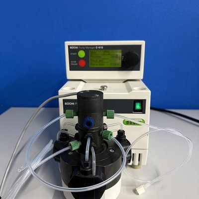 Buchi C-615 Vacuum Pump Controller, C-601 Pump Module HPLC Chromatography System