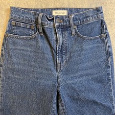 Madewell Jeans Womens 26 The Perfect Vintage Jean High Rise Blue Mom Slim Denim