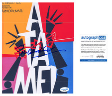 Pedro Almodovar 'Tie Me Up! Tie Me Down' Movie Director Signed 8x10 Photo ACOA