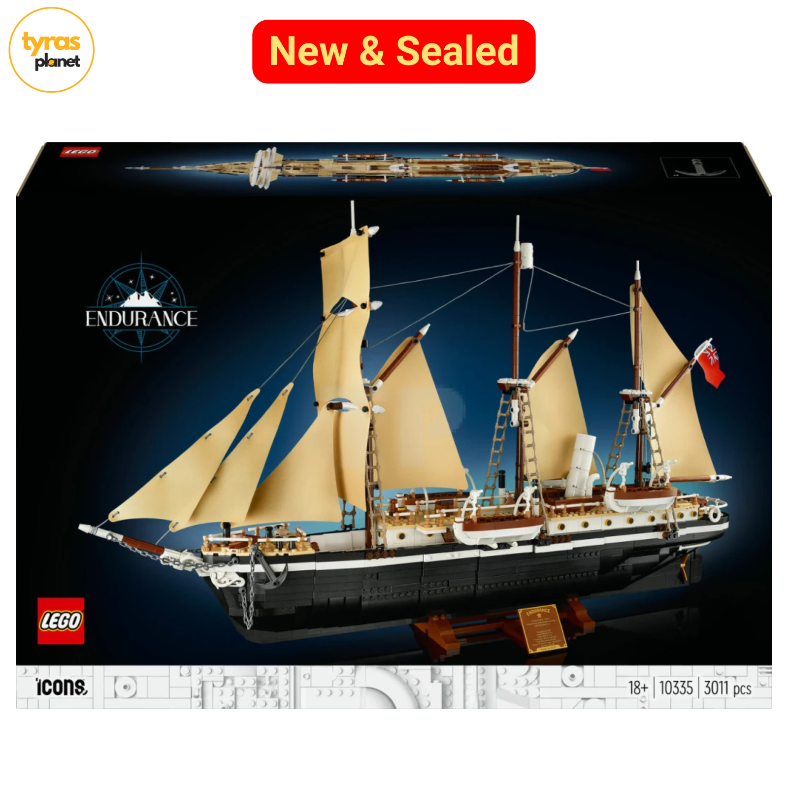 LEGO Icons 10335 The Endurance BRAND NEW SEALED