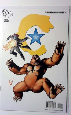 Starman/Congorilla #1 (2011) DC Comics 1st Print Comic Book