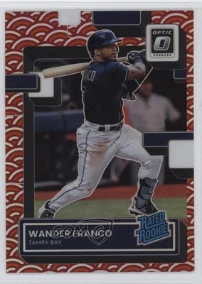 2022 Panini Donruss Optic Rated Photon Prizm Wander Franco #34 Rookie RC 0a3