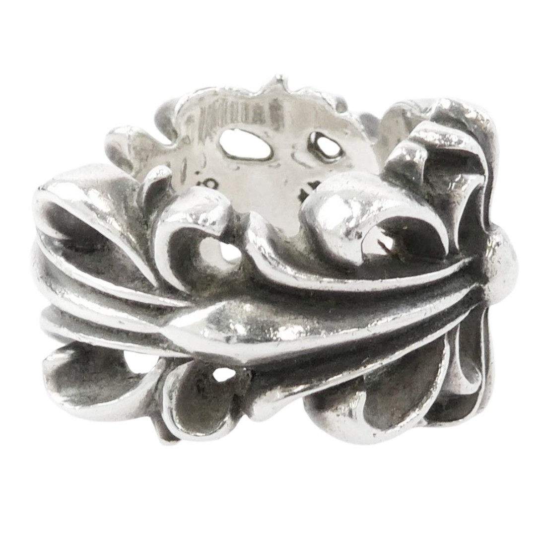 Chrome Hearts (not original) DBL FLRL CRS Double Floral Cross Ring Used LIFE-0 thumbnail 4