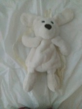 Puppy Plush Backpack Purse/ Zip Beige medium Size Backpack Purse FOR KIDS