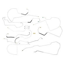 Brake Line Kit Complete W ABS and Traction Control 1996-99 LeSabre Stainless