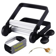 Toothpaste Squeezer, Metal Toothpaste Tube Squeezer Paint Tube Wringer for Ar...