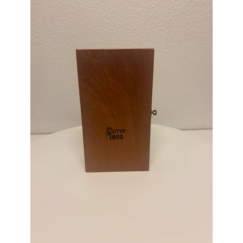 Vintage Cuervo 1800 Tequila Wooden Box Crate Keepsake Decorative Storage Gift - Image 3 of 4