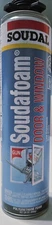 Soudal All Season Window & Door Pro Gun Foam, 24oz, Full Case of 12 Cans
