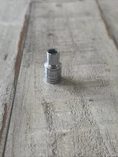 S K Tools #40703 1/4”Dr. 5.5mm 6pt. Metric Chrome Socket