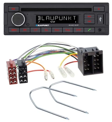Blaupunkt MP3 USB CD Bluetooth AUX Autoradio für Audi 80 86-96 90 84-91 100 82-9 - Bild 1 von 4