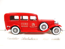SOLIDO - MANHATTAN FIRE BRIGADE - CADILLAC AMBULANCE - 1/43 DIECAST