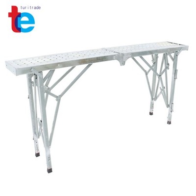 Portable Folding Scaffolding Platform 1.8m Versatile Ladder Aluminum Alloy