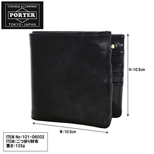 Yoshida & Co. PORTER Soke 2 Fold Wallet Brown NEW Made In Japan - Picture 7 of 8