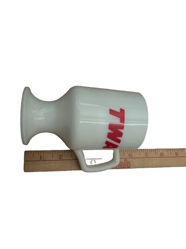 Taza de café/vaso de leche con patas vintage TWA Trans World Airlines - Imagen 9 de 10