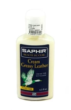 Saphir Oiled Leather Cuirs Gras Cream 4.41 OZ (125 g) Total Care - NEUTRAL