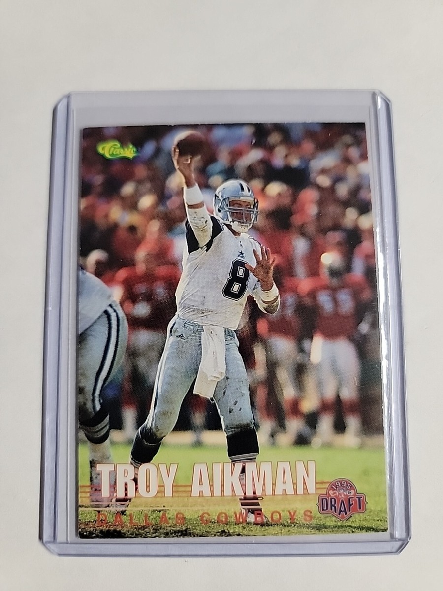 1995 Classic NFL Draft Rookies #109 Troy Aikman Dallas Cowboys HOF