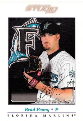 Brad Penny Marlins Autograph 8x10 *1753 - Picture 1 of 1
