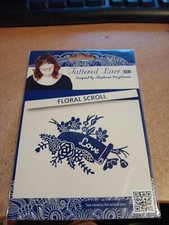 CUTTING DIES TATTERED LACE FOR SCRAPBOOKING NEW J1498 FLORAL SCROLL
