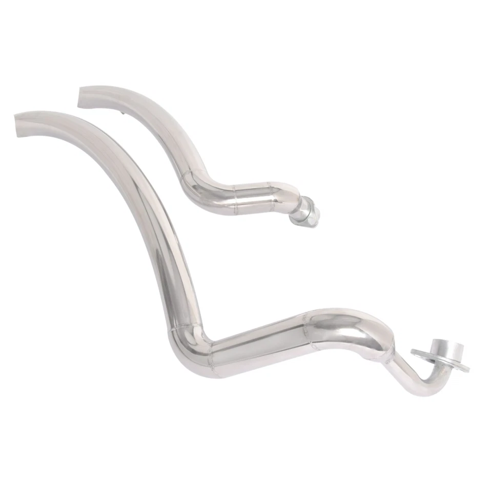 Stainless Steel Exhaust Pipes System Fit For Yamaha V Star 650 XVS400 XVS650 Foto 4 de 4