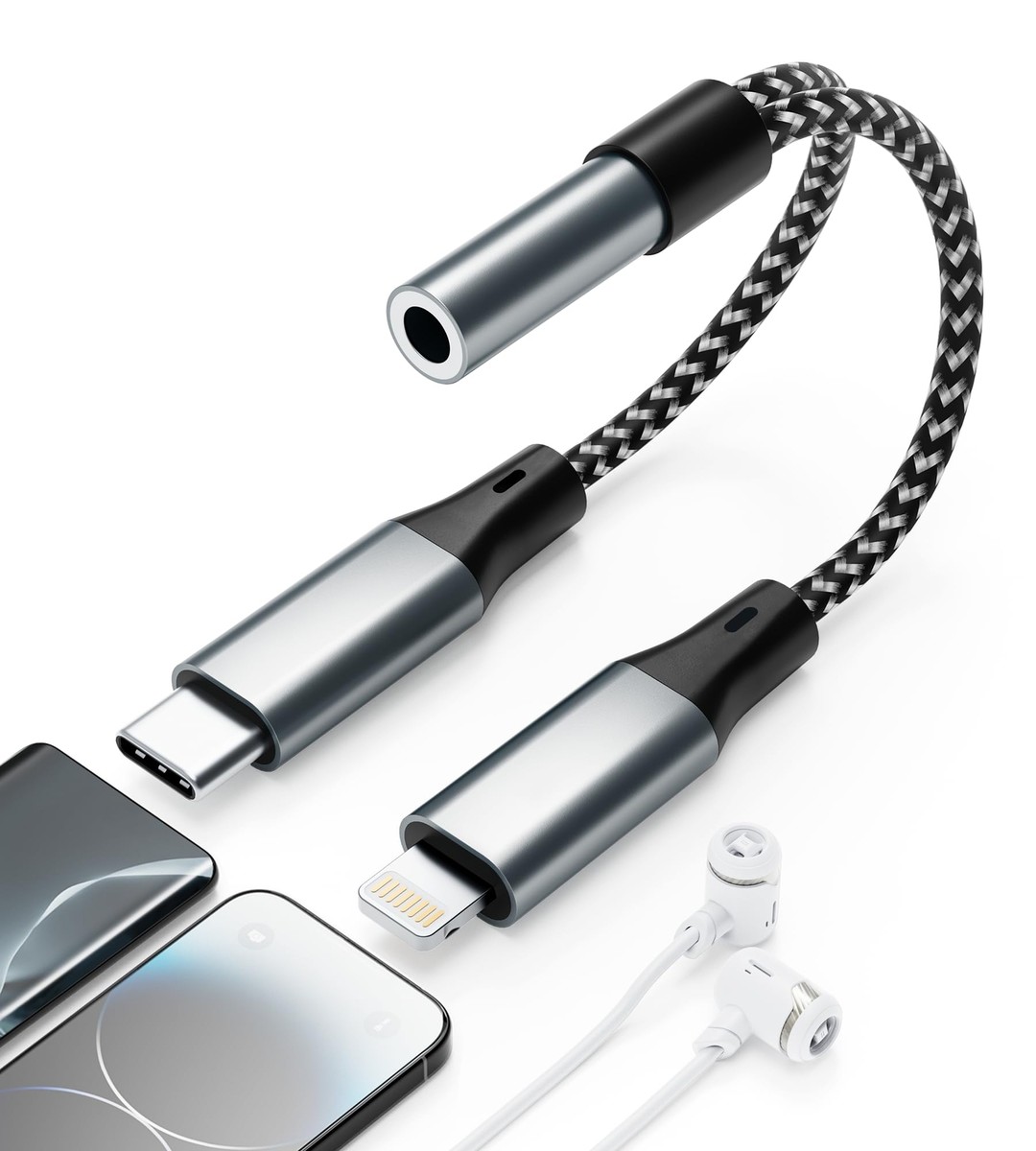 Apple Usb C Headphone Adapter For Iphone Walmart Usbc Headphones