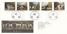 Dogs GB RM FDC Birmingham 1991 (100581)