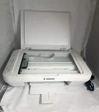 USED Canon White MG2522 Printer and Copier PIXMA - NO INK INCLUDED