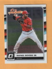 Rafael Devers Boston Red Sox 2016 Donruss Optic The Prospects #8 1L
