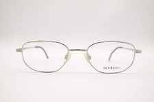 Moderato M051 Silver Brown Oval Glasses Frame Eyeglasses New