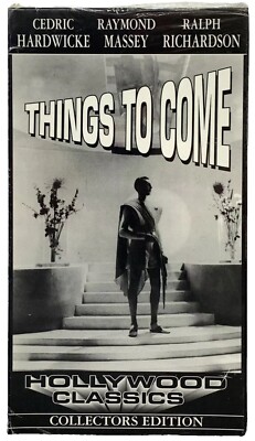 Things To Come Science Fiction 1936 H.G. Wells VHS Tape Collector s Edition