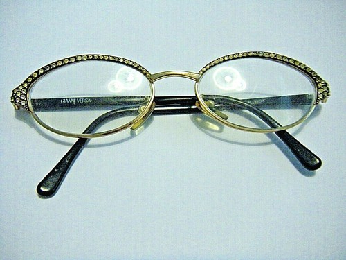 versace rhinestone eyeglasses