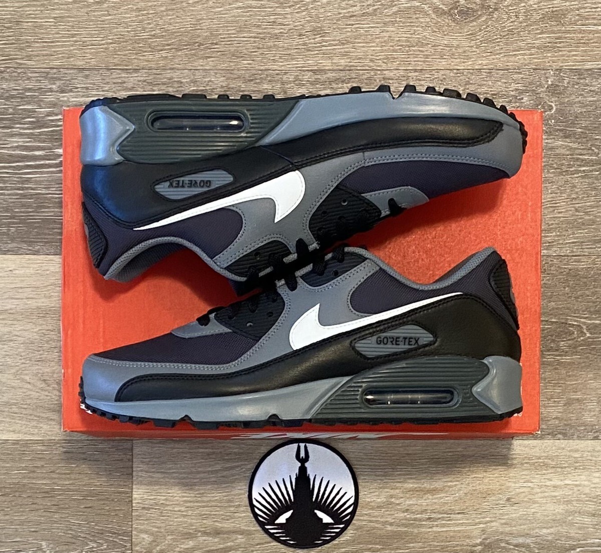 Nike Air Max 90 GTX Gore-Tex 'Dark Smoke Grey' FD5810-002 Nike Air Max 90 GTX Gore-Tex 'Dark Smoke Grey' FD5810-002