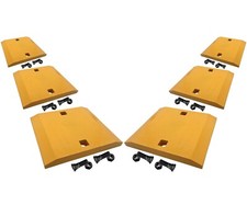 6 Bolt-on Loader Bucket Segments w Bolts, 132-4715, Fits CAT 950G & 962G Loaders