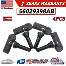 4pcs Tire Pressure Sensor TPMS 56029398AB For Dodge Chrysler Jeep RAM