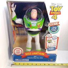 buzz lightyear with interactive drop down action