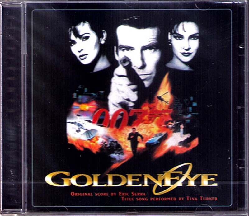 007 GOLDEN EYE James Bond OST Tina Turner Eric Serra Soundtrack CD