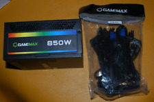 Gamemax-rgb 850w Pro Power Supply: 80+ Gold Fully Modular, Ideal for RTX  GPU Cards & Intel Gen12 CPUs 