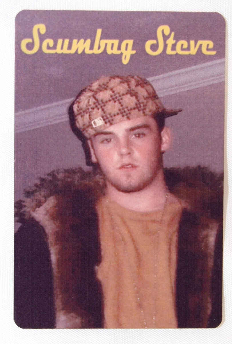 Scumbag Rave Scumbag Steve Hat Cut Out