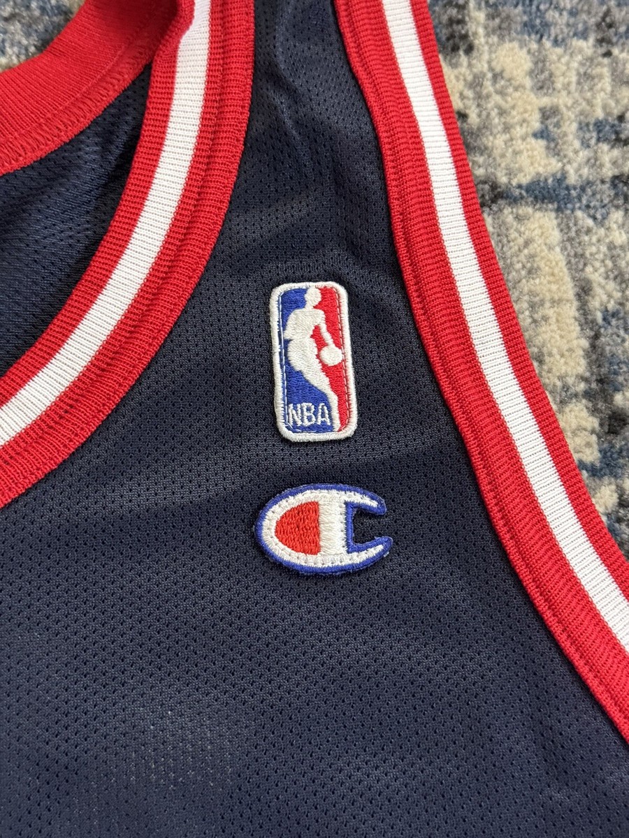 Vintage 90s Houston Rockets Clyde Drexler #22 Champion