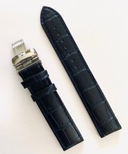 Cinturino orologio pelle originale Tissot PRC200 19mm BLU T055410A / T055417A