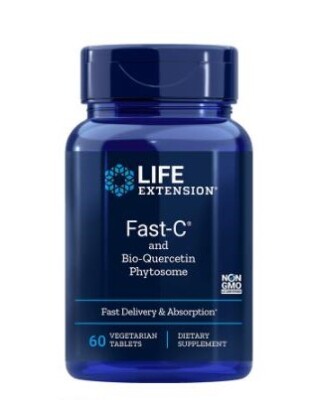 Life Extension, Fast-C und Bio-Quercetin-Phytosom, 60 vegetarische Tabletten