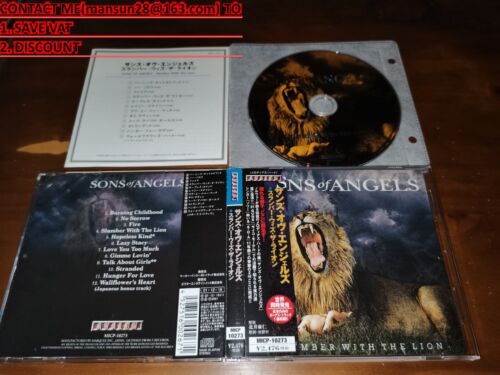 Sons Of Angels / Slumber With The Lion JAPAN+1 TNT Hardline MICP-10273 *G - Afbeelding 1 van 1